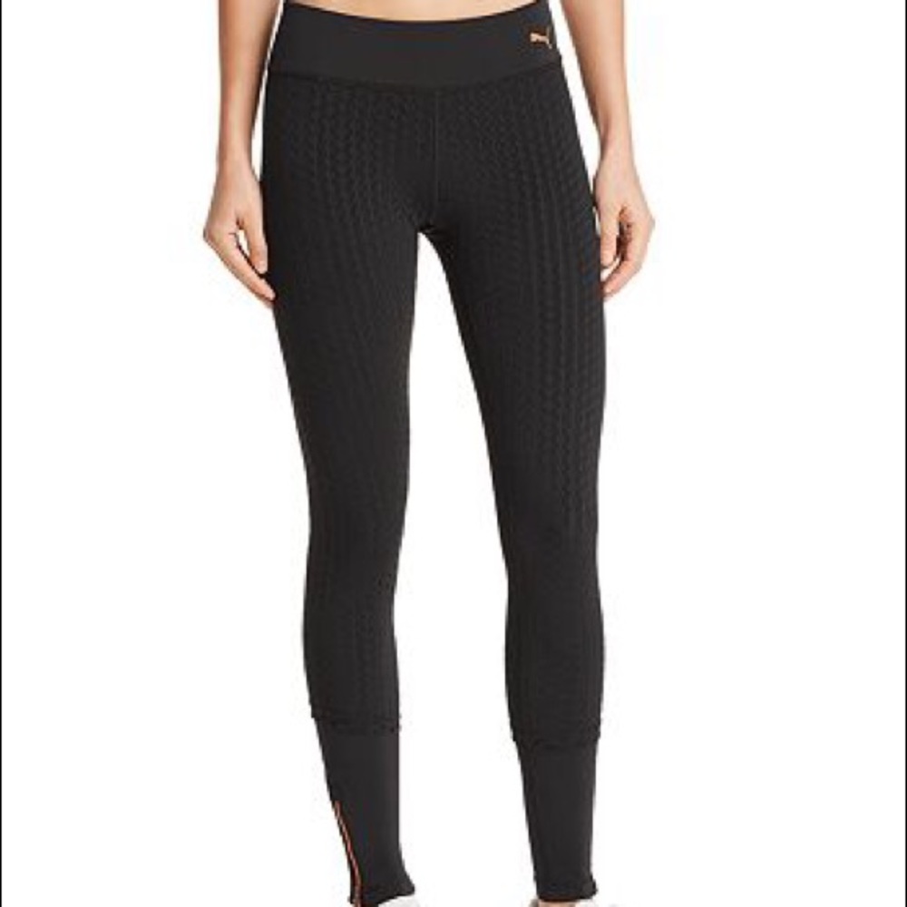 Puma mesh overlay leggings